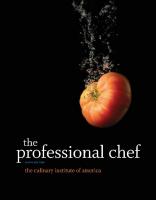 The professional chef [9ed.]
 9780470421352, 0470421355