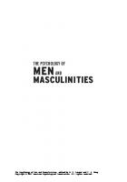 The psychology of men and masculinities
 9781433826900, 1433826909