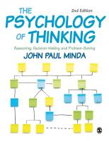 The Psychology of Thinking: Reasoning, Decision-Making and Problem-Solving [2 ed.]
 2020933224, 9781529702071, 9781529702064