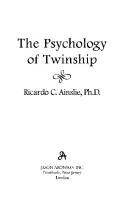 The Psychology of Twinship
 1568216645