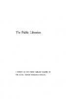 The Public Librarian
 9780231896733