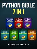 The Python Bible 7 in 1.