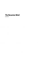 The Recursive Mind: The Origins of Human Language, Thought, and Civilization - Updated Edition [Updated edition with a New Foreword]
 9781400851492