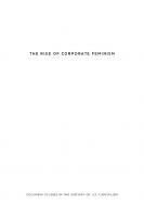 The Rise of Corporate Feminism: Women in the American Office, 1960–1990
 9780231543231