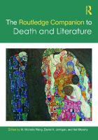 The Routledge Companion to Death and Literature
 9781000220742, 1000220745