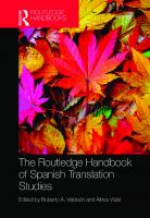 The Routledge Handbook of Spanish Translation Studies [1st ed.]
 1138698016, 9781138698017
