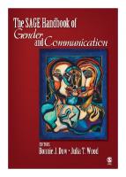 The SAGE Handbook of Gender and Communication [1 ed.]
 1412904234, 9781412904230