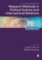 The SAGE Handbook of Research Methods in Political Science and International Relations [1 ed.]
 1526459930, 9781526459930