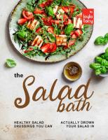The Salad Bath Healthy Salad Dressings You Can Actually Drown Your Salad