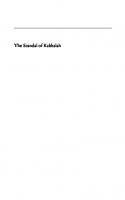 The Scandal of Kabbalah: Leon Modena, Jewish Mysticism, Early Modern Venice [Course Book ed.]
 9781400840007