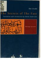 The Secrets of the Fast
 9782841611010, 2841611019