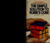 The Simple Solution to Rubik's Cube
 0553140175, 9780553140170