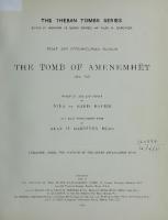 The Tomb of Amenemhet (No. 82)