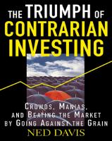 The Triumph of Contrarian Investing
 0071442367