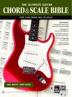 The Ultimate Guitar Chord & Scale Bible
 0739092693, 9780739092699