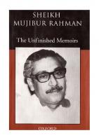 The Unfinished Memoirs
 0199063583, 9780199063581