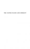 The United States and Germany: A Diplomatic History
 0801416345, 9780801416347