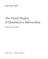 The Visual Display of Quantitative Information [2nd ed.]
 9780961392147, 0961392142