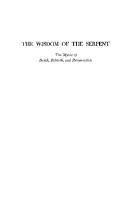 The Wisdom of the Serpent: The Myths of Death, Rebirth, and Resurrection.
 9780691216171