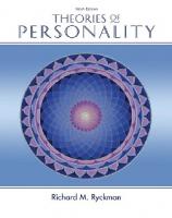 Theories of Personality [9 ed.]
 0495099082, 9780495099086
