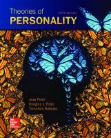 Theories of Personality, 9th Edition [Paperback ed.]
 0077861922, 9780077861926