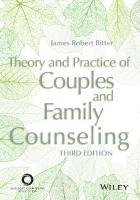 Theory and Practice of Couples and Family Counseling [3 ed.]
 1556203837, 9781556203831