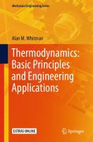 Thermodynamics: Basic Principles and Engineering Applications [1st ed.]
 978-3-030-25221-2