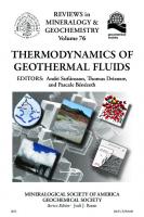Thermodynamics of Geothermal Fluids
 9780939950911