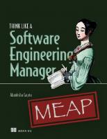 Think Like a Software Engineering Manager MEAP V05 [MEAP Edition]