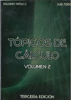 Topicos De Calculo (3ed)