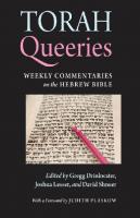 Torah Queeries: Weekly Commentaries on the Hebrew Bible
 9780814785249