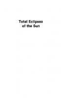 Total Eclipses of the Sun: Expanded Edition [Expanded]
 9781400863990
