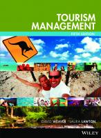 Tourism Management [5 ed.]
 1118644816, 9781118644812