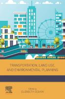 Transportation, land use, and environmental planning
 9780128151679, 0128151676