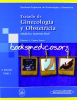 Tratado De Ginecología Y Obstetricia [2]
 8491105034, 9788491105039