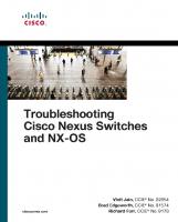 Troubleshooting Cisco Nexus Switches and NX-OS [1st edition]
 9781587145056, 1587145057