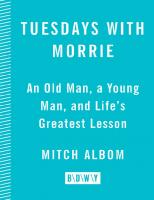 tuesdays with morrie
 9780767905923