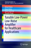Tunable Low-Power Low-Noise Amplifier for Healthcare Applications (SpringerBriefs in Applied Sciences and Technology)
 3030708861, 9783030708863