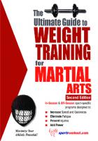 Ultimate Guide to Weight Training for Martial Arts [2 ed.]
 9781936910885, 9781932549546