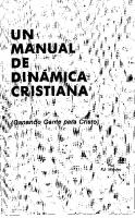 Un Manual De Dinamica Cristiana (evangelistas)
