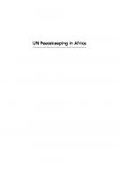 UN Peacekeeping in Africa: From the Suez Crisis to the Sudan Conflicts
 9781626376007
