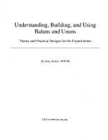 Understanding, building, and using Baluns and Ununs : theory and practical designs for the experimenter
 9780943016245, 094301624X