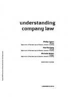Understanding company law [Nineteenth edition.]
 9780455240213, 0455240213