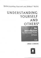 Understanding Yourself and Others - Introduction to Interaction Styles
 0979868432