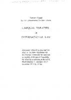 Unequal treaties in international law