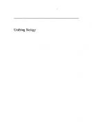 Unifying Biology: The Evolutionary Synthesis and Evolutionary Biology
 9780691221786
