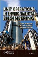 Unit Operations in Environmental Engineering
 9781119283638, 1119283639