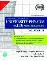 University Physics for JEE Mains and Advance [2]
 9353433673, 9789353433673