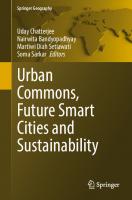 Urban Commons, Future Smart Cities and Sustainability
 3031247663, 9783031247668