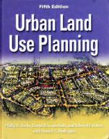 Urban Land Use Planning, Fifth Edition [5 ed.]
 0252030796, 9780252030796